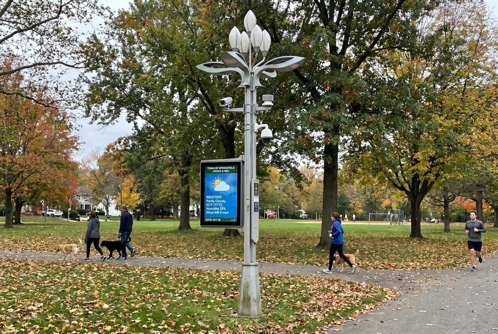 Smart Multi-Function Poles — Modular IoT, Smart City Ready