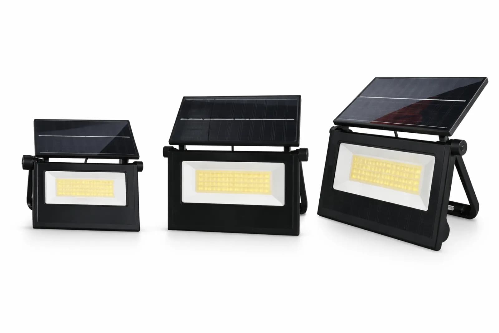Foldable Solar Wall Lights — Adjustable, Warm to Daylight