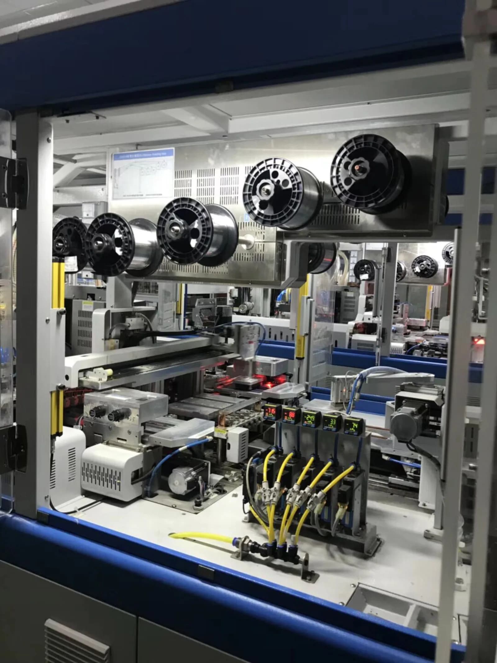 Solar panel production line