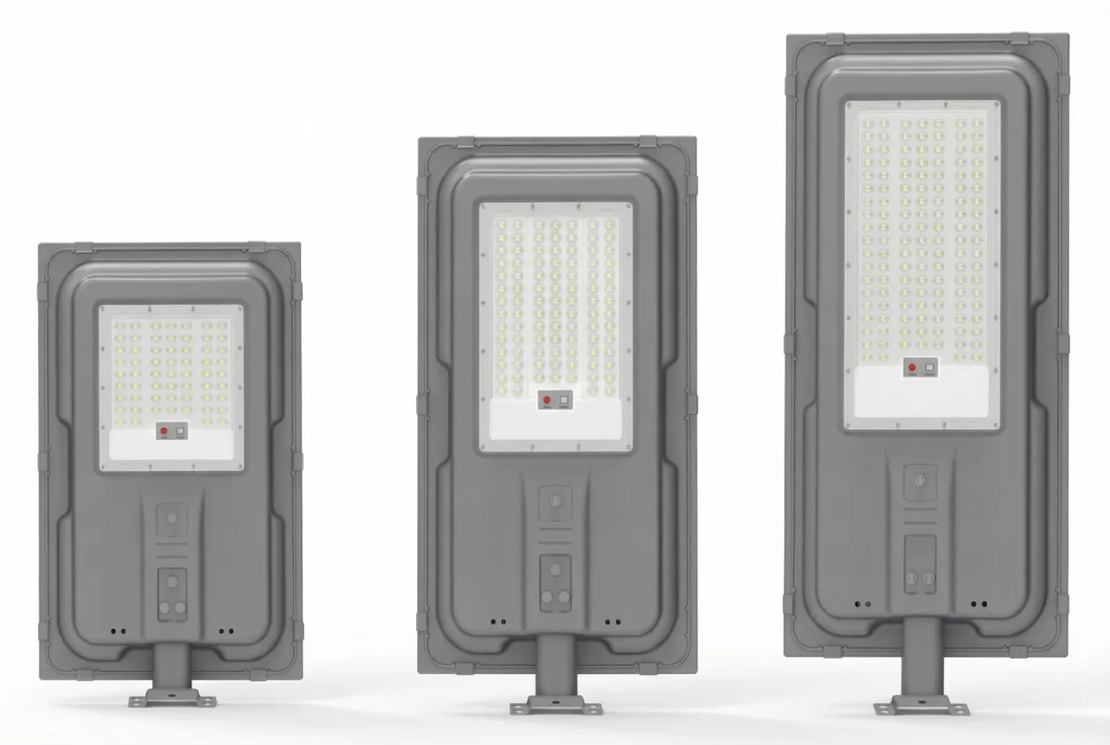 BF-MSS-24 Series series ultra-slim motion sensor solar street lights — 10W, 15W, 20W models